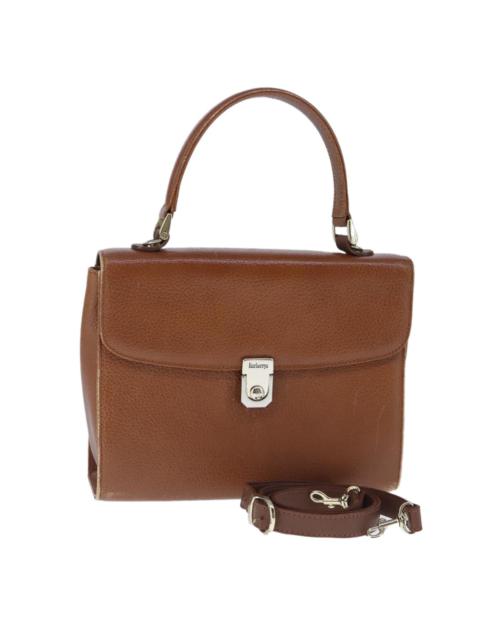 Burberry Burberry Hand Bag Leather Brown
