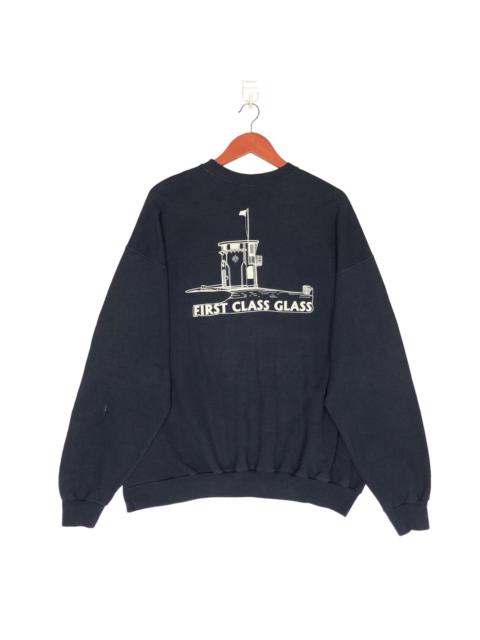 Other Designers Vintage First Class Glass Sweatshirt