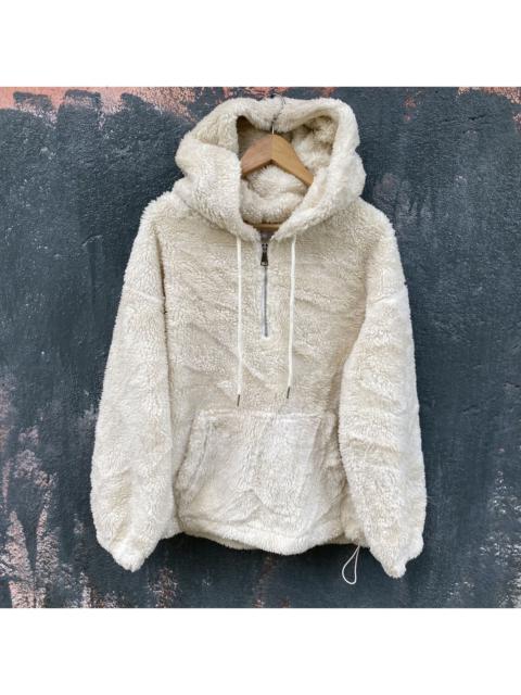 Other Designers Archival Clothing - Japanese Brand Xixi Fushi Half Zip Fleece Hoodie