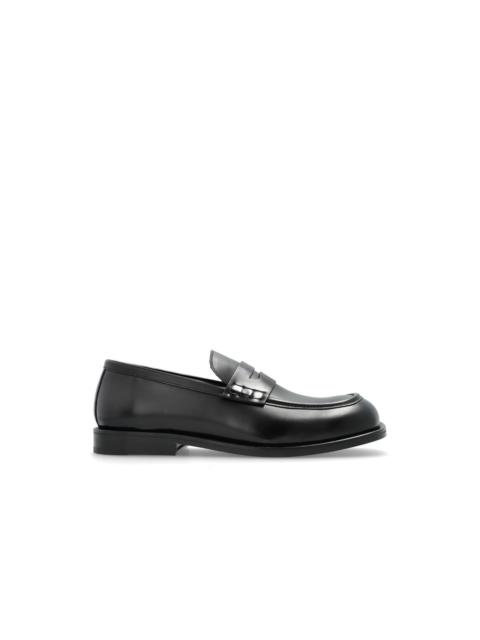 AMI Paris AMI PARIS Black Leather Loafers New & Authentic (Men's size: