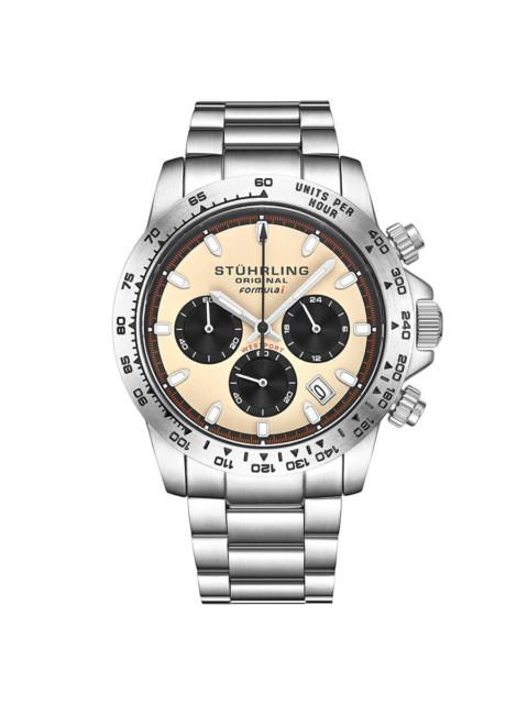 Other Designers Stuhrling Original Monaco Quartz Champagne Dial Men's Watch M13568