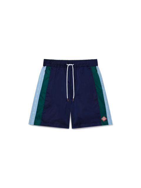 CASABLANCA Pinstripe Laurel Track Shorts | Casablanca Paris