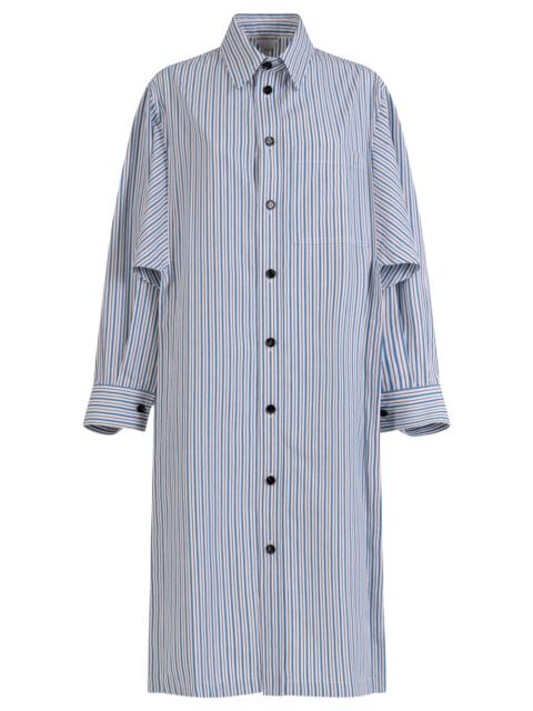 Bottega Veneta Bottega Veneta Women Light Cotton Striped Dress
