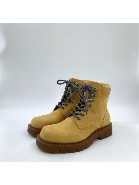 Bottega Veneta Bottega Veneta Haddock Light Brown Combat Boots