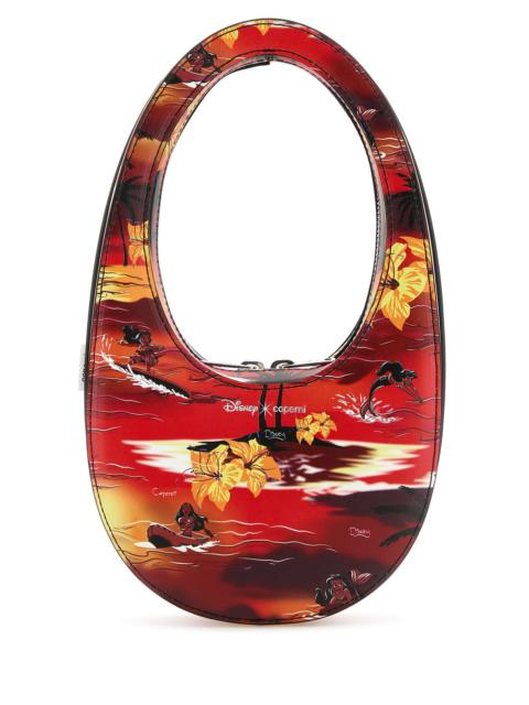 COPERNI Printed synthetic leather Disney X Coperni mini Tropical Swipe handbag