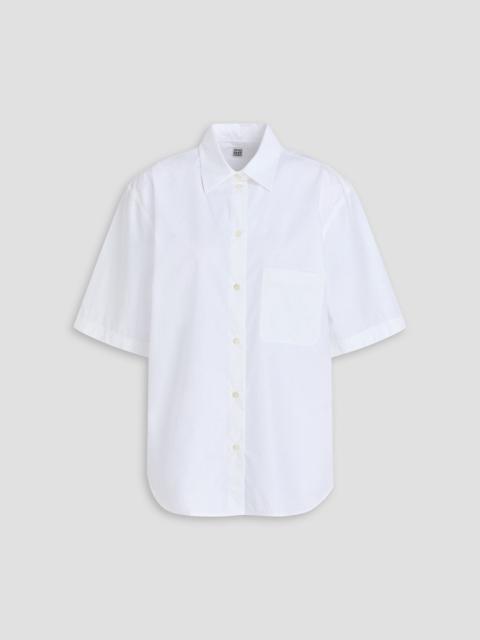 TOTEME Cotton-poplin shirt