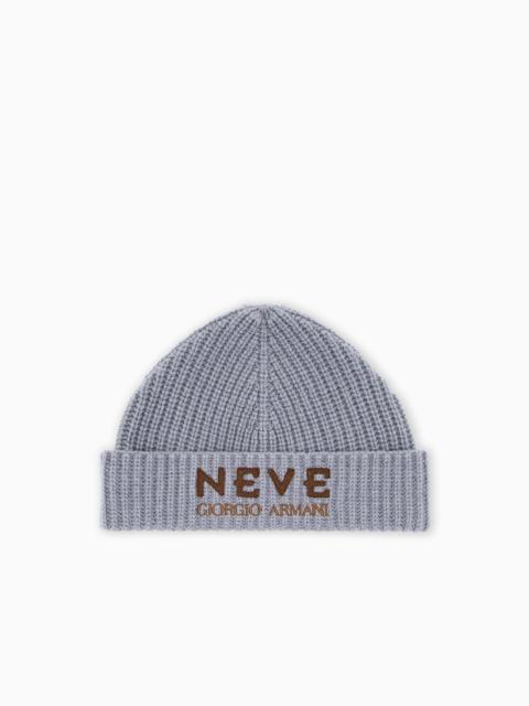 GIORGIO ARMANI GIORGIO ARMANI NEVE CASHMERE BEANIE