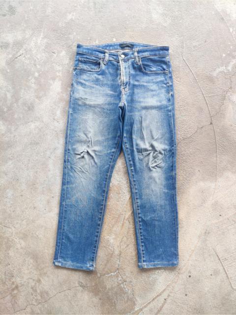 Vintage Japanese Brand Distress Faded Denim