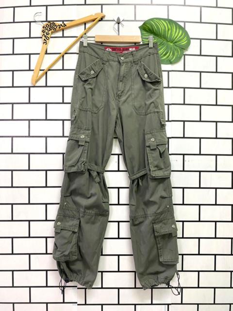 Other Designers Japanese Brand - DB,YZ JEANS Multipocket Bondage Parachute Pant