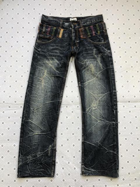Hysteric Glamour Nylaus double waist flared jeans