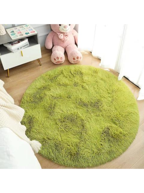 Handmade - Round Thick Carpet Fluffy Soft Rugs