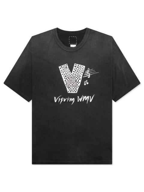 visvim JUMBO TEE S/S CRASH VISVIM - BLACK