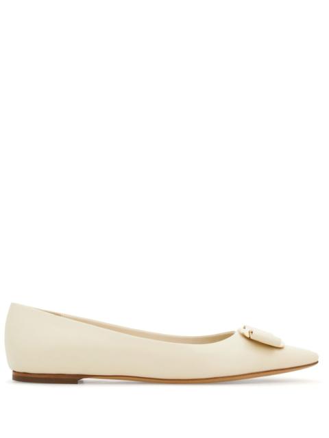 FERRAGAMO Gucci New Vara Plate Ballet Flats