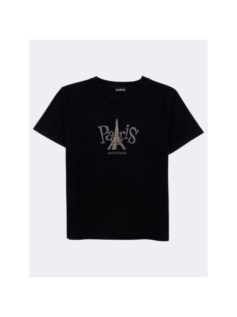 BALENCIAGA 2019 Paris Eiffel Tower T-Shirt