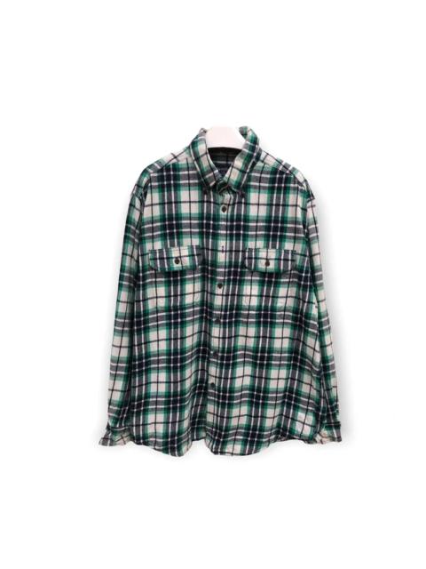 Other Designers Faded Glory - Faded Glory Plaid Tartan Flannel Shirt 👕