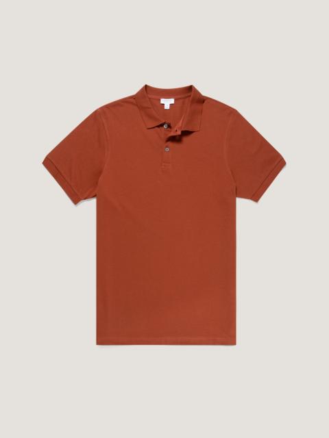 Sunspel Piqué Polo Shirt