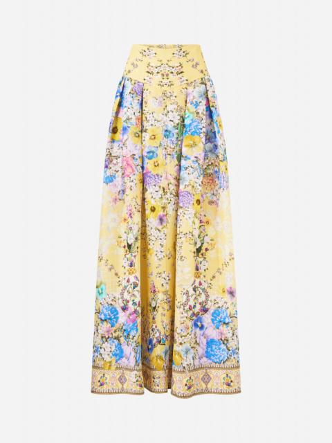 CAMILLA CORSET WAIST MAXI SKIRT