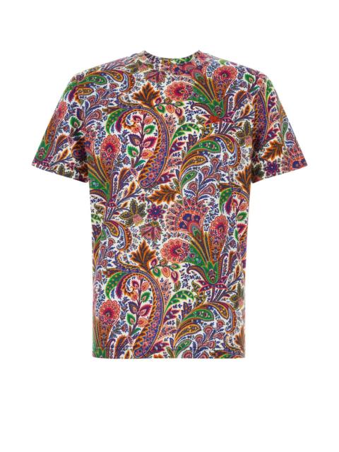 Etro Printed cotton t-shirt