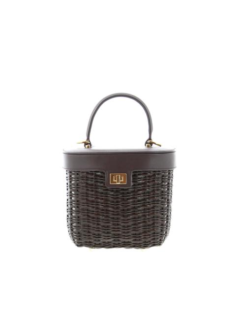 Other Designers CARLA SAINT-BARTH - Carla Saint Barth – Vimini Brigitte Bag – Cioccolato