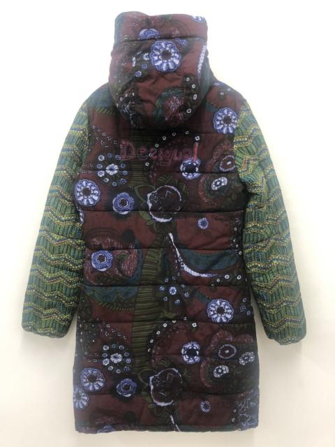 Other Designers Designer - Rare DESIGUAL Full All Over Pop Art Reversible Long Jacket