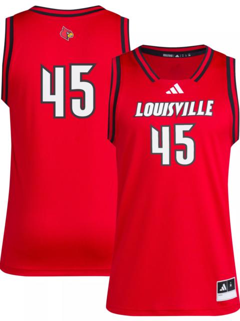 adidas adidas Men's Louisville Cardinals Red Swingman Jersey