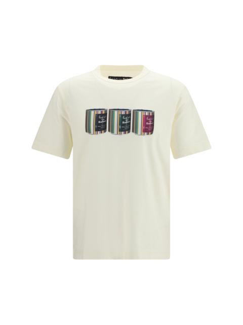 Barbour Barbour Tinned Barbour X Paul Smith T-shirt Whisper White