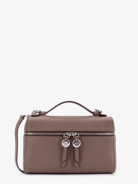 TORY BURCH Tory Burch Romy Slim Hammered Leather Crossbody Bag