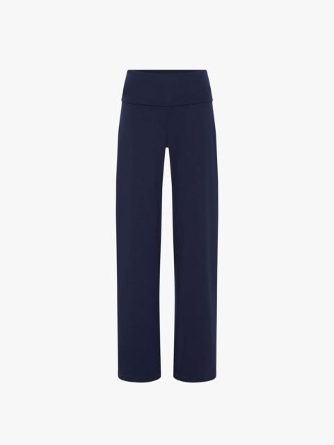 Repetto Viscose jazz pants with fold over waistband