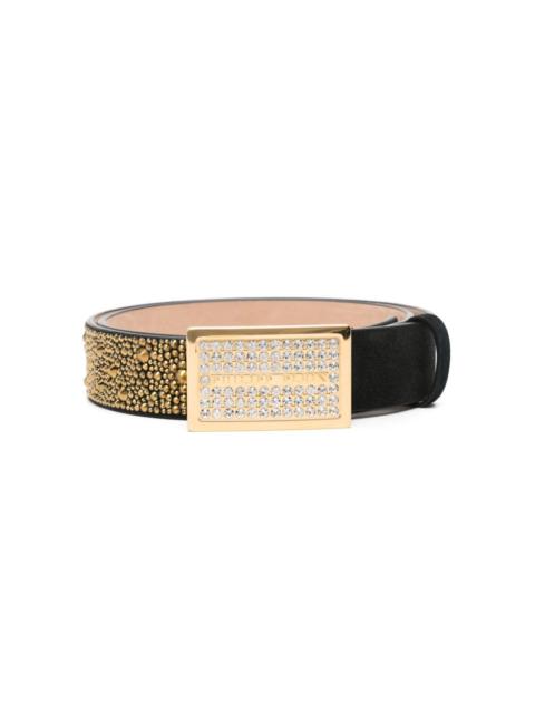 crystal-embellished belt