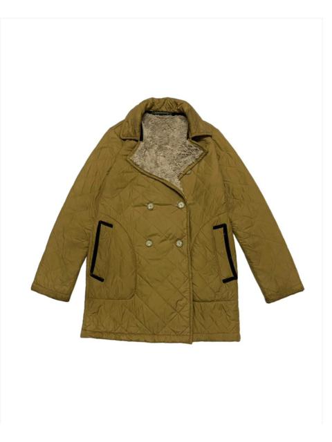 Mackintosh Rare Mackintosh Quilted Lining Sherpa Brown Jacket