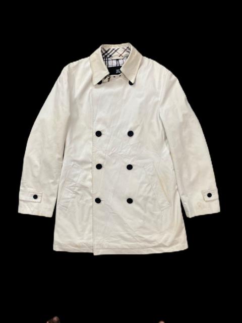 Other Designers Burberry × Burberry Prorsum - BURBERRY BLACK LABEL DOUBLE BREAST JACKET WHITE COLOUR RARE