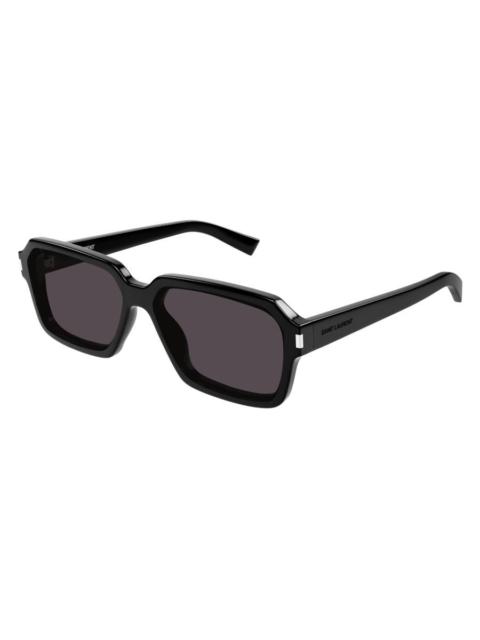 SAINT LAURENT Saint Laurent New Wave Black Square Men's Sunglasses SL 611/F 001 59