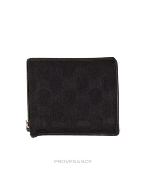 GUCCI Gucci Bifold Wallet - Black GG Canvas