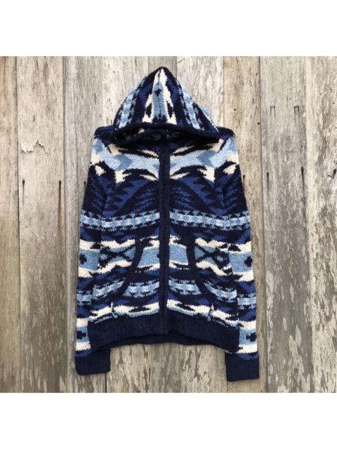 Other Designers Japanese Brand - Anti Ballistic Navajo Style Hoodie Fleece