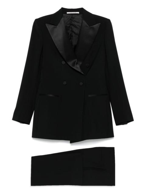 Other Designers Tagliatore Women Wool Smoking Suit