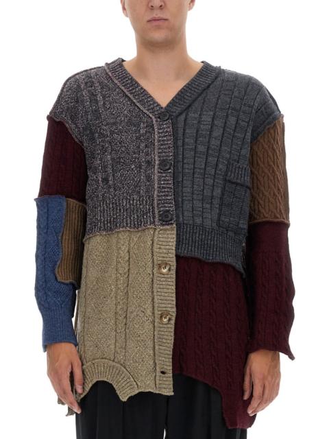 Dolce & Gabbana Dolce & Gabbana Men Patchwork Cardigan