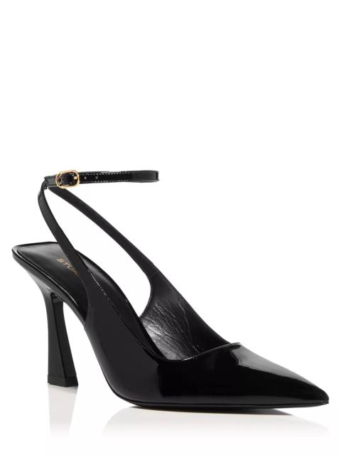 Stuart Weitzman Women's Vinnie 85 Strap Pumps