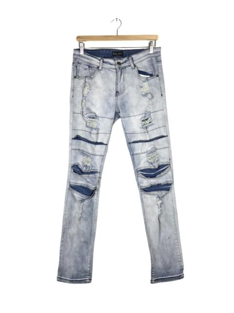 Other Designers Japanese Brand - Iconic Black Premium Skinny Flex Stonewash Denim