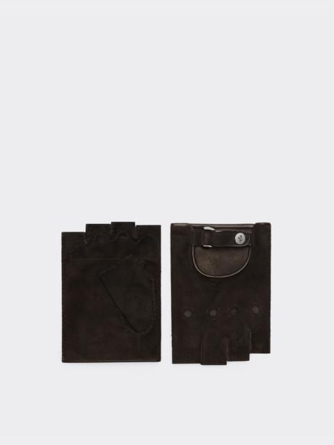 Ferrari Suede driving gloves