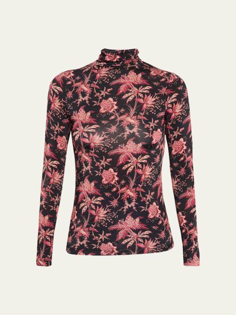 ULLA JOHNSON Aurelia Long-Sleeve Turtleneck