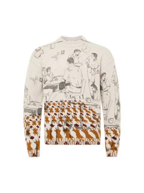 Other Designers Jw Anderson Grey Sweaters & Knitwear - Jumpers Men