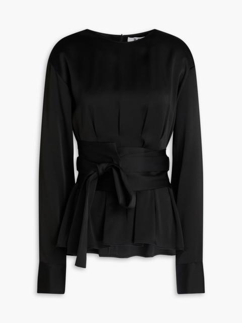RÓHE Belted satin kimono