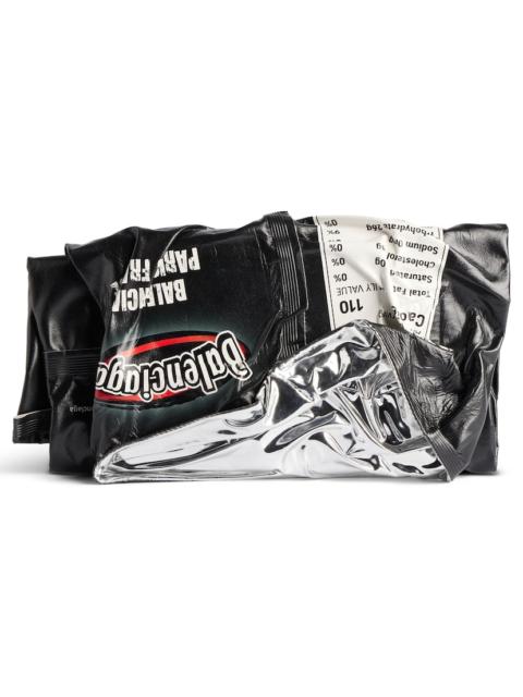 BALENCIAGA Chips Clutch Wallet  in Black