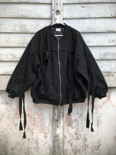 Other Designers Seditionaries - Merry Jenny Bondage Strap Wool Bomber Jacket