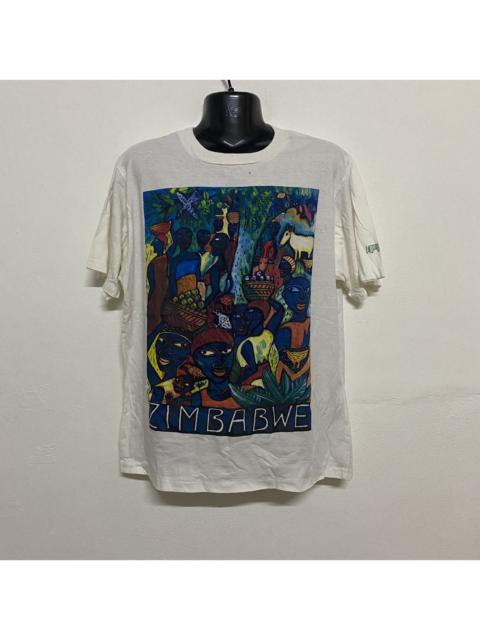 Iconic!! Vintage Art Zimbabwe Artist Zooloo Hand Made Design