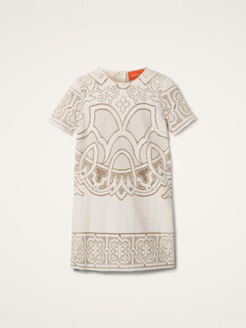 La DoubleJ Lacey Mini Swing Dress