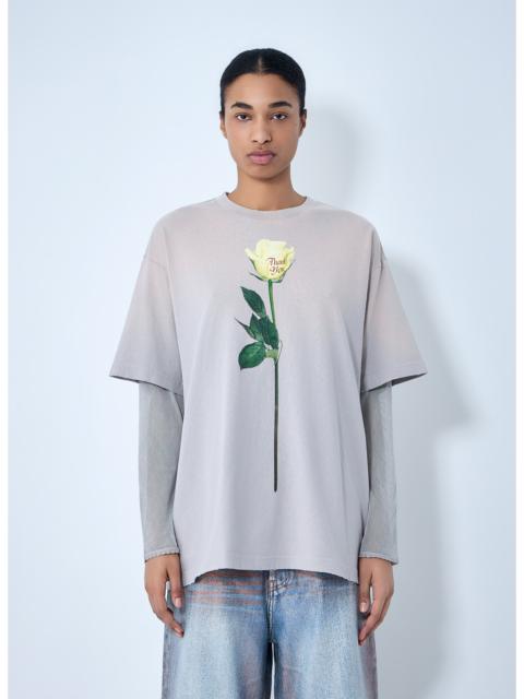 Acne Studios Acne Studios Women Layered Graphic T-Shirt