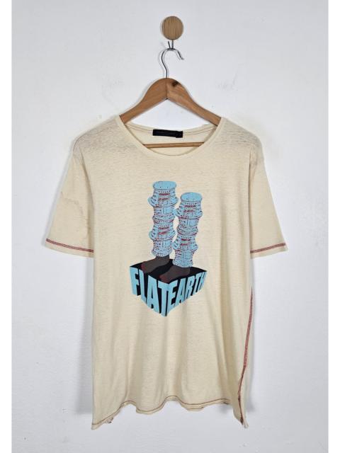 UNDERCOVER Undercover Flat Earth Scab shirt