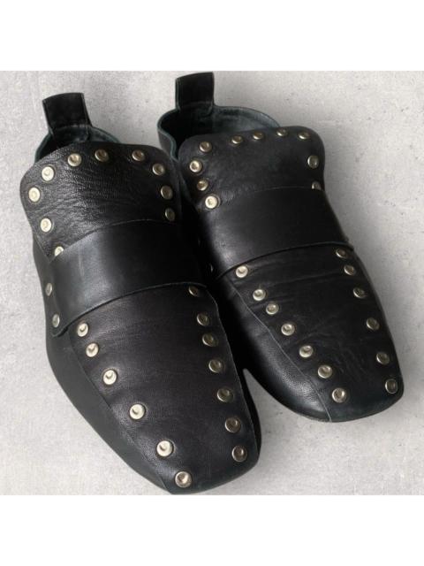 CELINE Phoebe Philo Archive Rivet Studded Nappa Leather Shoes