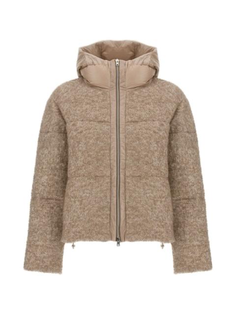 Herno Herno Women Bouclé Short Down Jacket